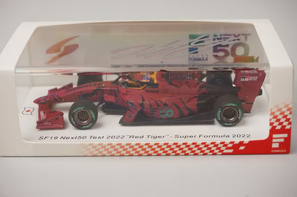 1:43 SPARK SJ131 SF19 Next50 Test 2022 "Red Tiger"