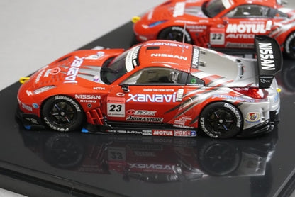 1:43 EBBRO KWAM122000 Dealer Nissan 06 Nismo GT500 Z Malaysian Model Set of 2 #22 #23 model car