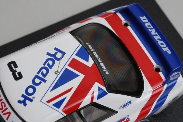 1:43 HPI 8608 Nissan Leabook Skyline GT-R JTC Tsukuba 1991 #3 model car