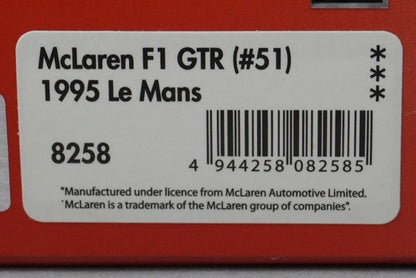 1:43 HPI 8258 McLaren F1 GTR LM 1995 #51 model car