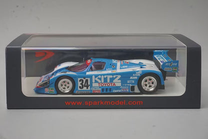 1:43 Spark S2367 Toyota 92CV Le Mans 9th 1992 #34 R. Ratzenberger / E. Elige / E. Irvine