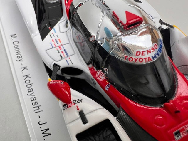 1:43 Spark SJ054 Toyota TS50 Hybrid GAZOO Racing 2nd Fuji 2017 #7 M. Conway / Kamui Kobayashi / J. M. Lopez