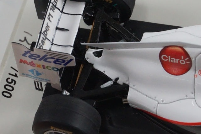 1:43 SPARK SJ005 Sauber C30 Ferrari Monaco GP 2011 #16 model car