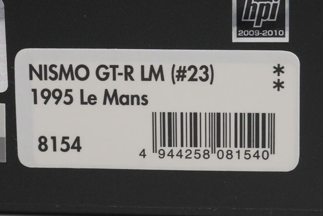 1:43 HPI 8154 Nissan NISMO GT-R Le Mans 1995 #23 Clarion model car