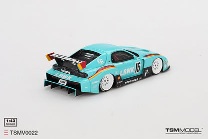 [ Back-order ] TSM TSMV0022 1:43 Mazda RX-7 LB-Super Silhouette LBWK model car