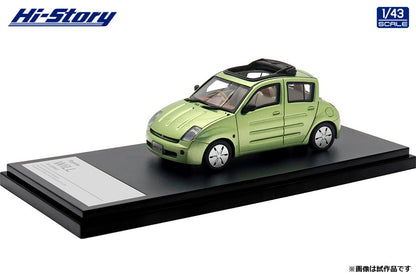 [ Back-order ] Hi-Story HS476GR 1:43 Toyota Will Vi 2000Yellow Green Metallic Opal Resin model car