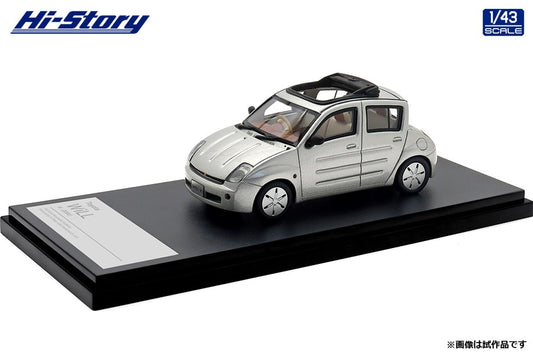 [ Back-order ] Hi-Story HS476SL 1:43 Toyota Will Vi 2000SilVer metallic Resin model car