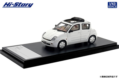[ Back-order ] Hi-Story HS476WH 1:43 Toyota Will Vi 2001Super white II Resin model car