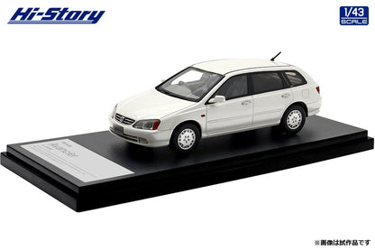 [ Back-order ] Hi-Story HS484WH 1:43 Honda Avancier V 1999 Premium White Pearl Resin model car