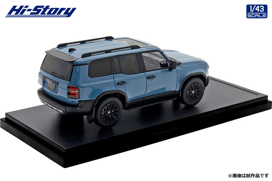 [ Back-order ] Hi-Story HS500BL 1:43 Toyota LANDCRUISER 250 ZX 2024 Smoky Blue resin model car