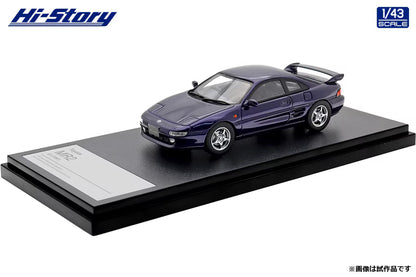 [ Back-order ] Hi-Story HS523PP 1:43 Toyota MR2 GT 1997 Dark Purple Mica Resin model car
