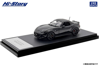 [ Back-order ] Hi-Story HS562BK 1:43 MAZDA SPIRIT RACING ROADSTER 2025 Jet Black Mica Diecast model car