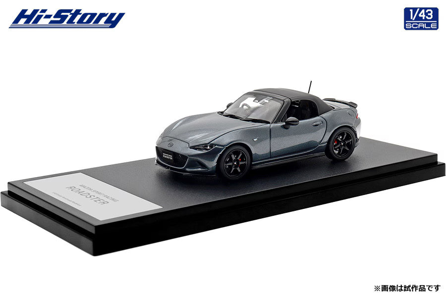[ Back-order ] Hi-Story HS562MG 1:43 MAZDA SPIRIT RACING ROADSTER 2025 Machine Gray Premium Metallic Diecast model car