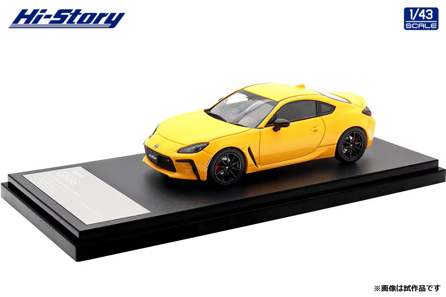 [ Back-order ] Hi-Story HS567YE 1:43 Toyota GR86 Special Edition RZ "Yellow Limited" 2025 Sunrise Yellow Diecast model car