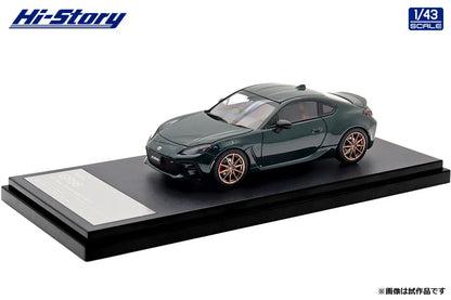 [ Back-order ] Hi-Story HS566GR 1:43 Toyota GR86 Special Edition RZ "Ridge Green Limited" 2024 Ridge Green Diecast model car