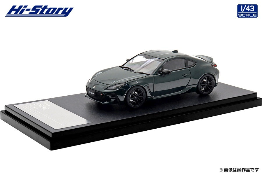 [ Back-order ] Hi-Story HS563GR 1:43 Toyota GR86 RZ 2025 Ridge Green Diecast model car