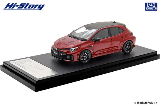[ Back-order ] Hi-Story HS573RE 1:43 Toyota GR COROLLA RZ 2025 Emotional Red II Diecast model car