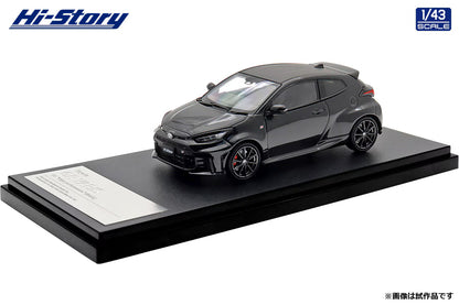 [ Back-order ] Hi-Story HS574BK 1:43 Toyota GR YARIS RZ High performance 2025 Precious Black Pearl Diecast model car