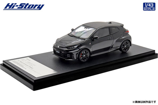 [ Back-order ] Hi-Story HS574BK 1:43 Toyota GR YARIS RZ High performance 2025 Precious Black Pearl Diecast model car