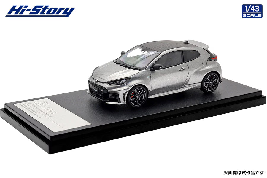 [ Back-order ] Hi-Story HS574GY 1:43 Toyota GR YARIS RZ High performance 2025 Precious Metal Diecast model car