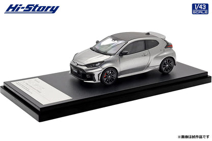 [ Back-order ] Hi-Story HS574GY 1:43 Toyota GR YARIS RZ High performance 2025 Precious Metal Diecast model car