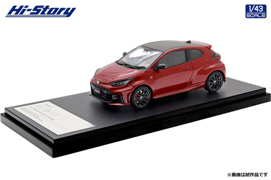 [ Back-order ] Hi-Story HS574RE 1:43 Toyota GR YARIS RZ High performance 2025 Emotional Red II Diecast model car