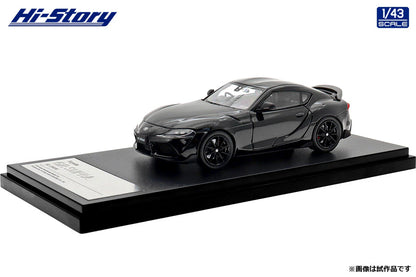 [ Back-order ] Hi-Story HS575BK 1:43 Toyota GR SUPRA RZ 2025 Black Metallic Diecast model car