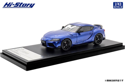 [ Back-order ] Hi-Story HS575BL 1:43 Toyota GR SUPRA RZ 2025 Dawn Blue Metallic Diecast model car