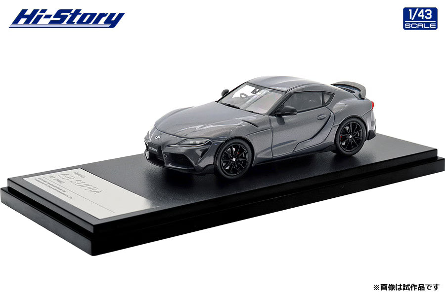 [ Back-order ] Hi-Story HS575GY 1:43 Toyota GR SUPRA RZ 2025 Volcanic Ash Gray Metallic Diecast model car
