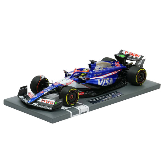 [ Back-order ] MINICHAMPS 117240440 1:18 Visa VCARB01 Iwasa Japan GP24 Official Debut model car