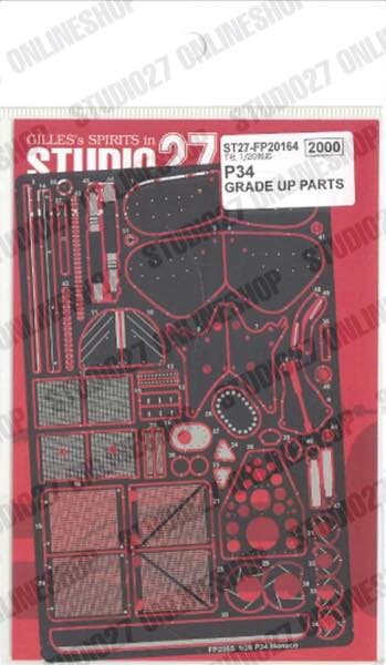 [ Back-order ] STUDIO27 FP20164 1:20 P34 MONACO Upgrade Parts Detail Up Parts