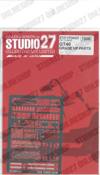 [ Back-order ] STUDIO27 FP24237 1:24 GT40 Upgrade PARTS for FUJIMI [Detail Up Parts]