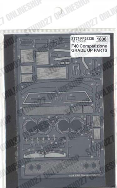 [ Back-order ] STUDIO27 FP24238 1:24 F40 COMPETIZIONE Upgrade Parts forTAMIYA [Detail Up Parts]
