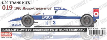 [ Back-order ] STUDIO27 TK2096 1:20 019 Monaco/JAPAN forTAMIYA20032 Conversin Kit