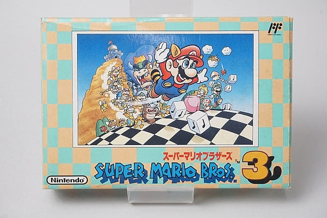 FC Famicom Super Mario Bros. 3 with box and manual, Nintendo Entertainment System (NES) Game software Japan ver.