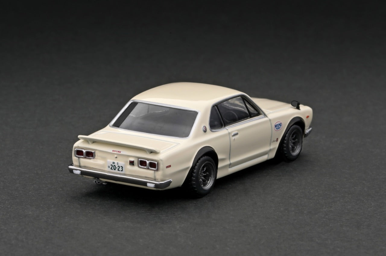 [ Back-order ] Tarmac Works T64G-043-WH 1:64 Nissan Skyline 2000 GT-R (KPGC10) White