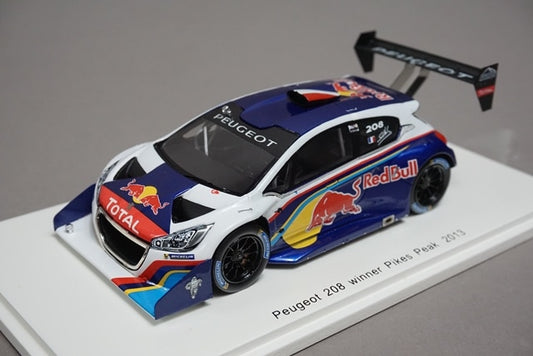 1:43 SPARK S3783 Peugeot 208 Pikes Peak winner 2013 #208