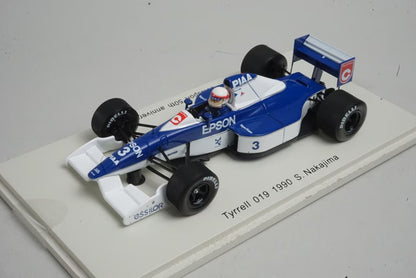 1:43 SPARK FS03 auto sport 50th anniversary Tyrrell 019 Satoru Nakajima 1990#3