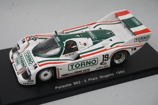 1:43 SPARK SB Collection Bellof Porsche 962 3.Platz Mugello 1985 #19