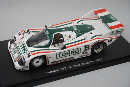 1:43 SPARK SB Collection Bellof Porsche 962 3.Platz Mugello 1985 #19