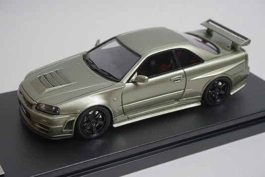 1:43 HPI 8801 Nismo R34 GT-R Z Tune Millennium Jade 51st Shizuoka Hobby Show Limited