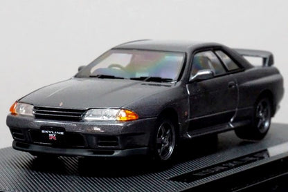 1:43 EBBRO 43759 Nissan Skyline GT-R (R32) Gun Gray