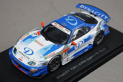 1:43 EBBRO 43698 Toyota SUPER GT 2005 Dynacity TOM'S Supra 2005 #37