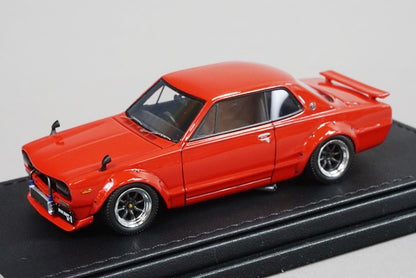 1:43 ignition model IG0277 Nissan Skyline 2000 GT-R KPGC10 Semi-Works Red Web Limited