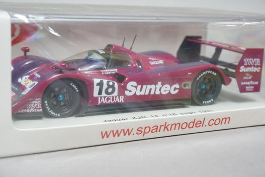 1:43 SPARK SJ015 Jaguar XJR14 SUGO 1991#18