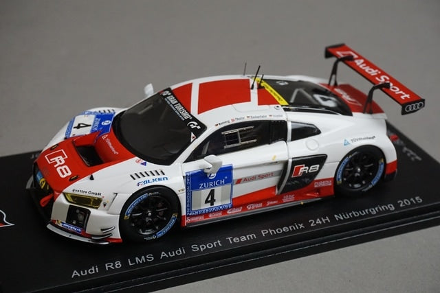 1:43 Spark SG210 Audi R8 LMS Audi Sport Team Phoenix Nrburgring 24H 2015 #4 model car