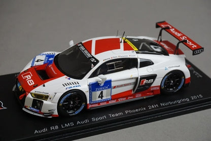 1:43 Spark SG210 Audi R8 LMS Audi Sport Team Phoenix Nrburgring 24H 2015 #4 model car