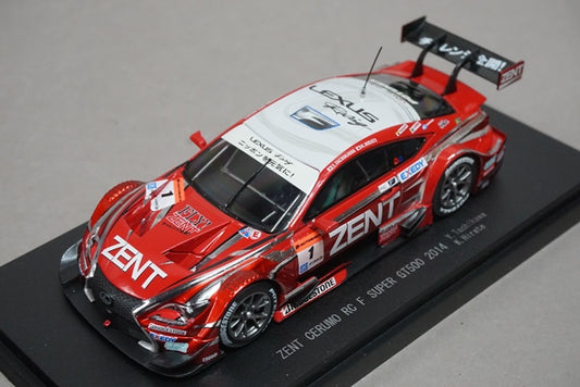 1:43 EBBRO 45066 ZENT Cerumo RC F Super GT500 2014 #1 model car