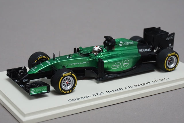 1:43 SPARK S4245 Caterham CT05 Renault Belgian GP 2014 #10 A.Lotterer