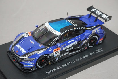 1:43 EBBRO 45071 RAYBRIG Honda NSX Concept GT Super GT500 2014 #100